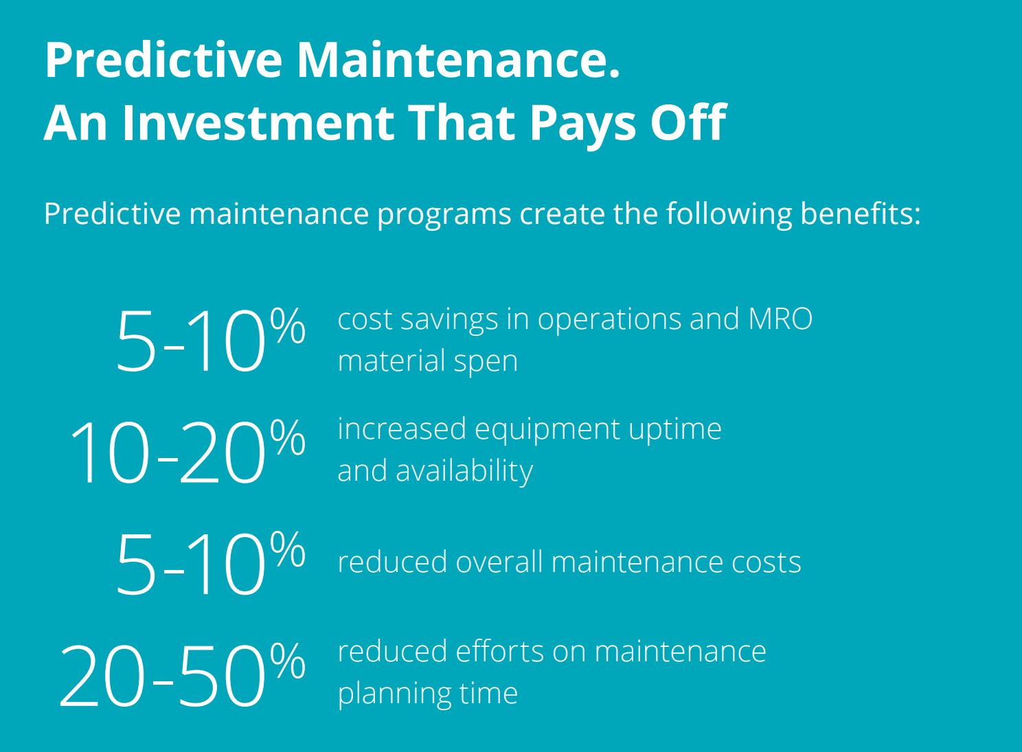 Deloitte analyse der viser hvor effektivt predictive maintenance er