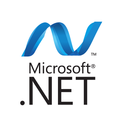 Microsoft.NET logo der virker som eksternt link til Microsoft.NETs hjemmeside